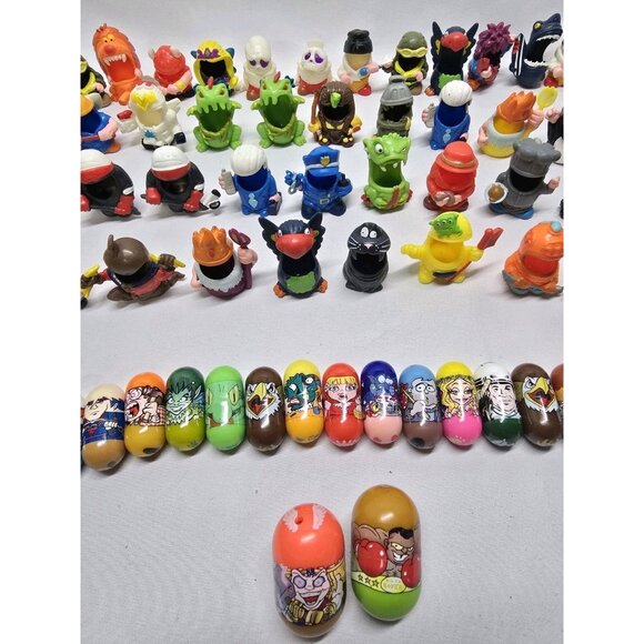 Moose Mighty Beanz 55 PC Lot Bodz, 29 Beanz Collectible Rare Vintage Some Flaws - Picture 3 of 16